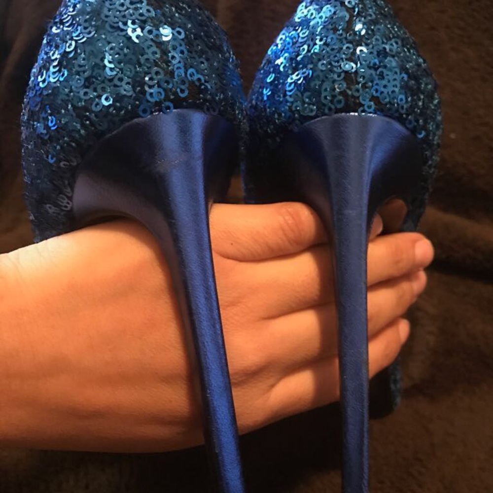 Saint Laurent Paris Sequin Pumps YSL - Picture 6 of 8